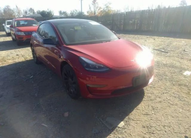 TESLA MODEL 3 2022 5yj3e1ec0nf269387