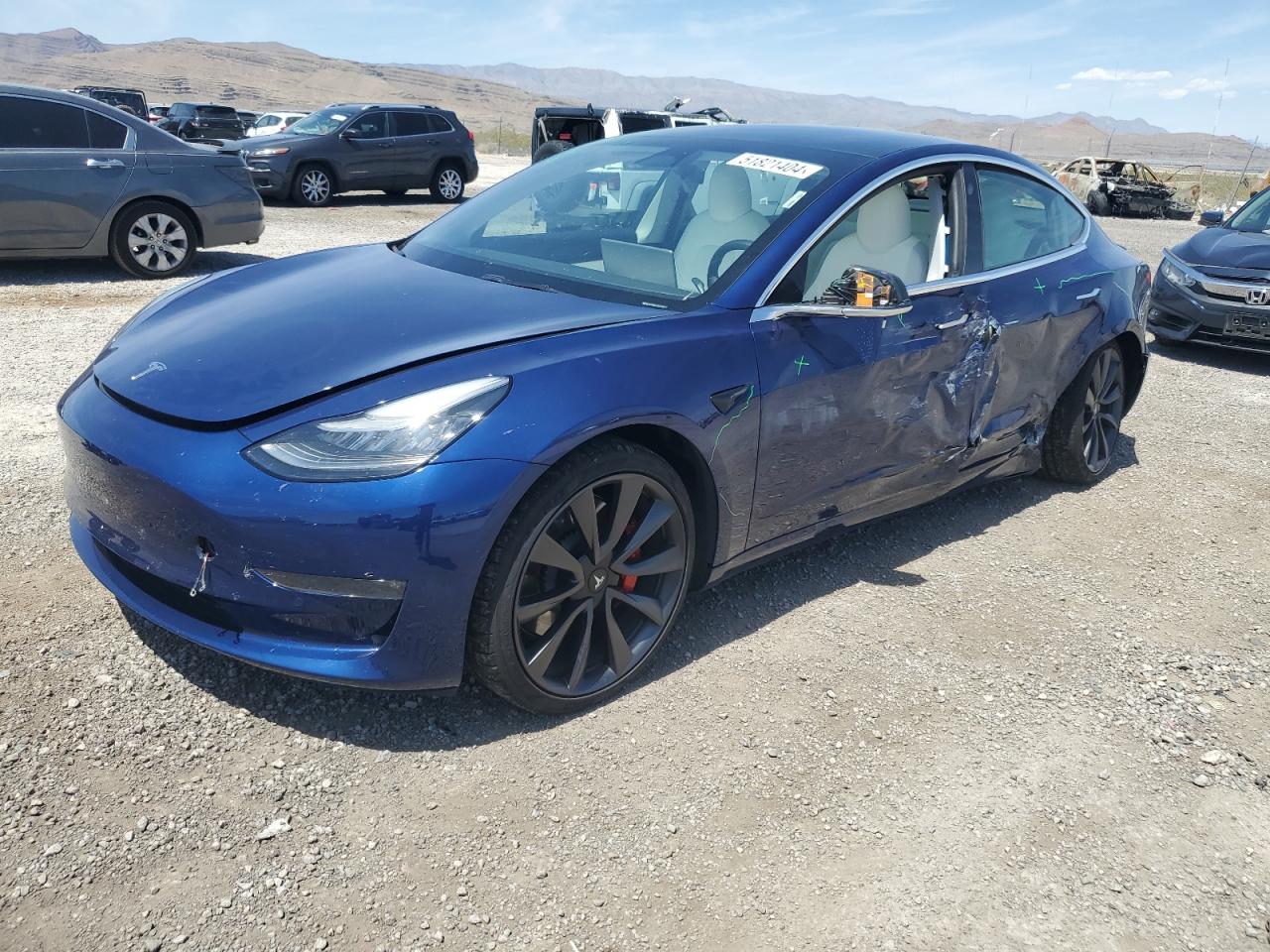 TESLA MODEL 3 2020 5yj3e1ec1lf800237