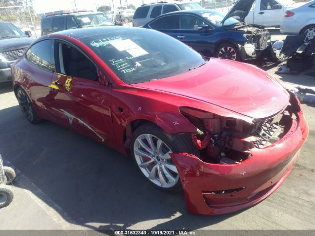 TESLA MODEL 3 2021 5yj3e1ec1mf947949