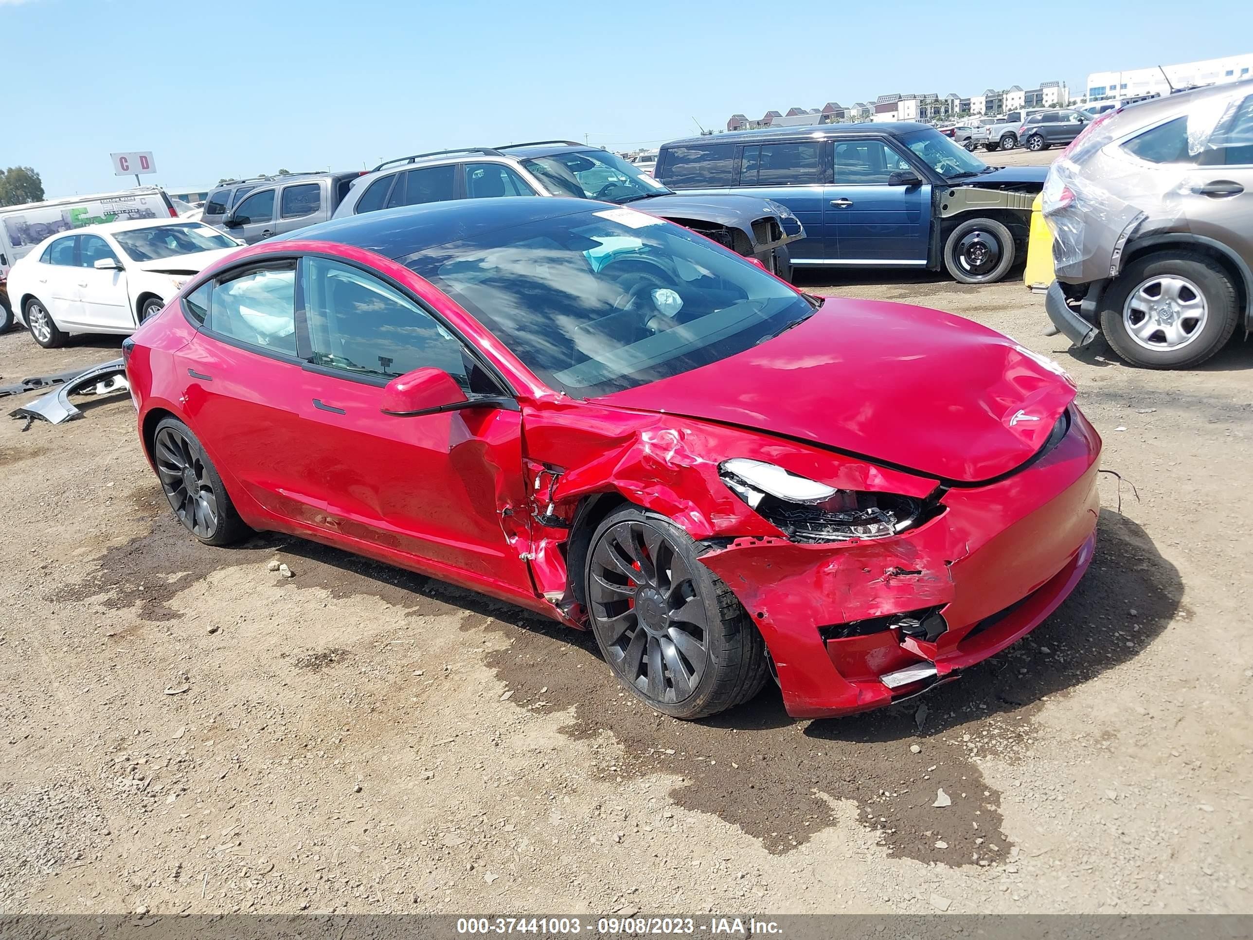 TESLA MODEL 3 2022 5yj3e1ec2nf234530