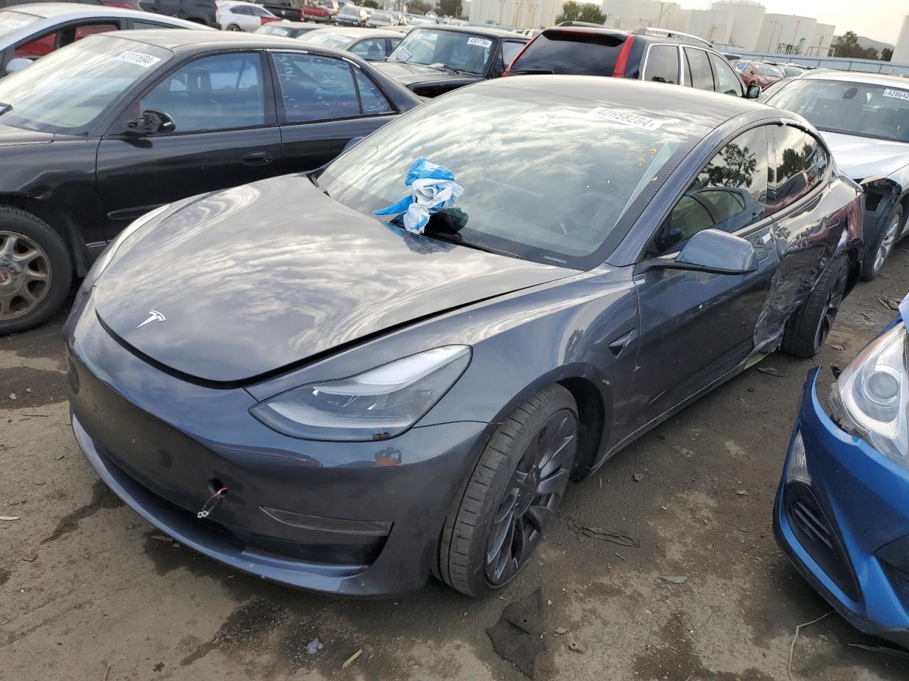 TESLA MODEL 3 2023 5yj3e1ec2pf635174