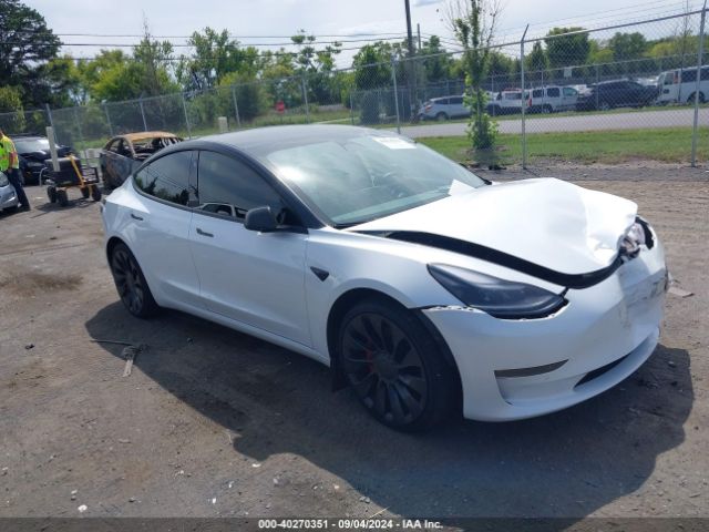 TESLA MODEL 3 2022 5yj3e1ec3nf270243