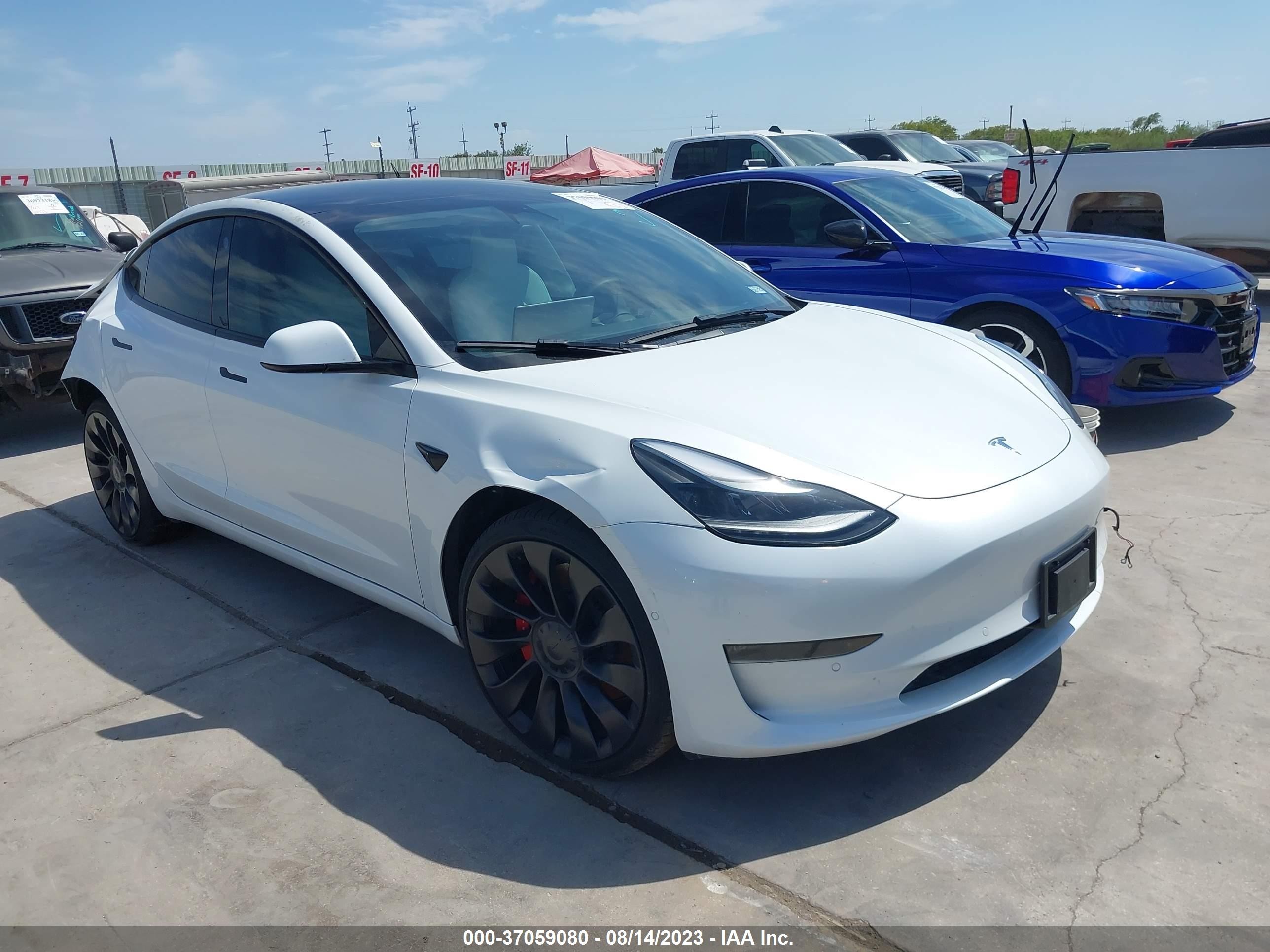 TESLA MODEL 3 2022 5yj3e1ec3nf293912