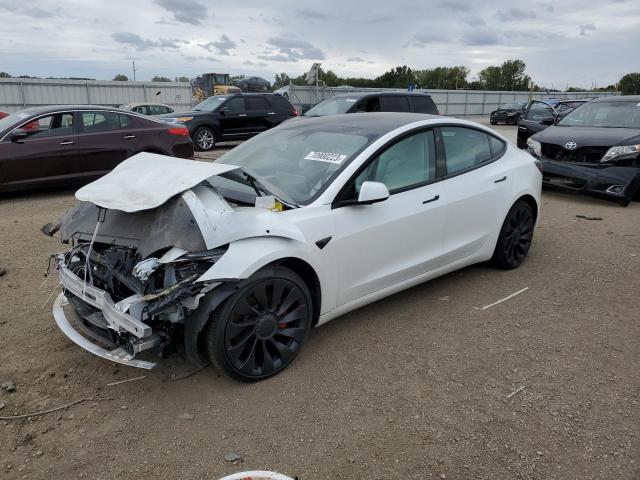 TESLA MODEL 3 2022 5yj3e1ec3nf296731