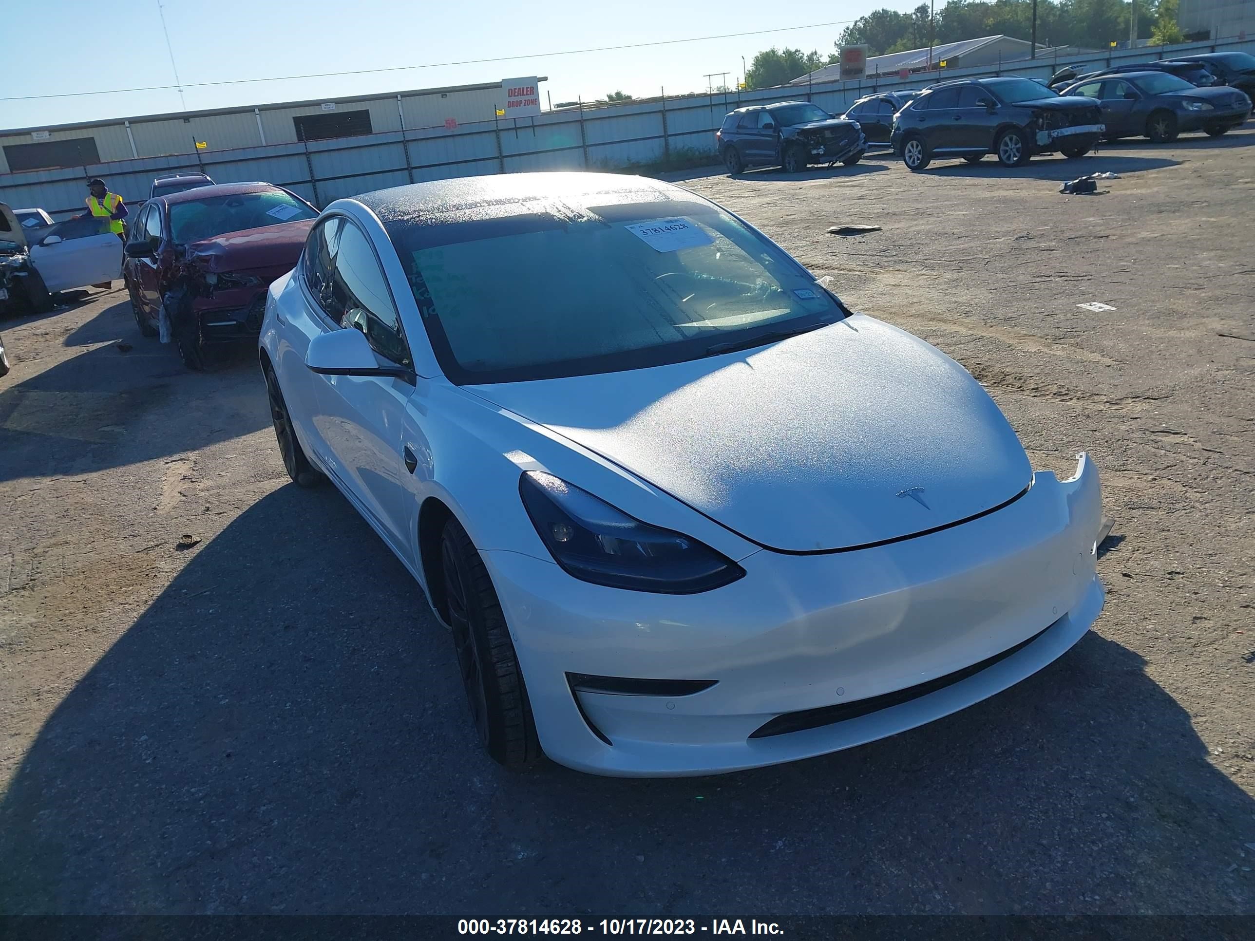 TESLA MODEL 3 2022 5yj3e1ec3nf342008