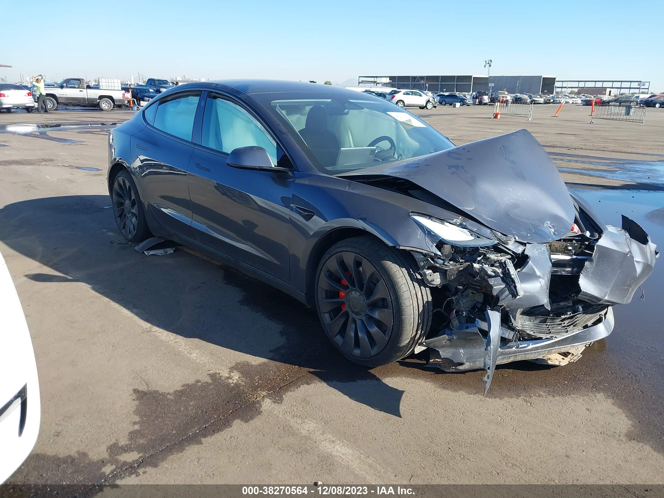 TESLA MODEL 3 2022 5yj3e1ec4nf176534