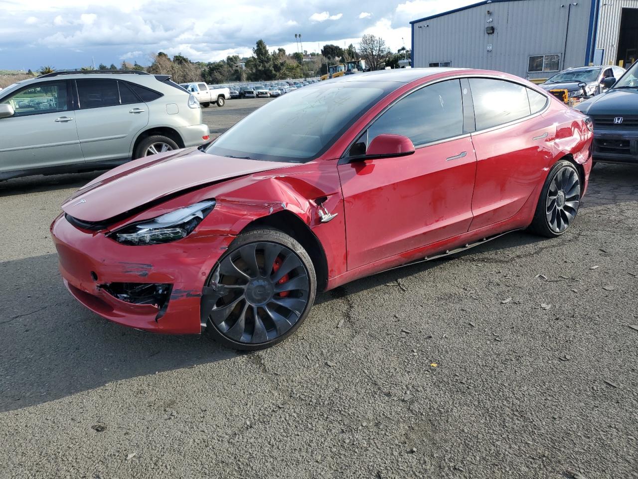 TESLA MODEL 3 2022 5yj3e1ec4nf203604