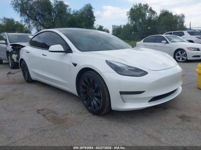 TESLA MODEL 3 2022 5yj3e1ec4nf208317