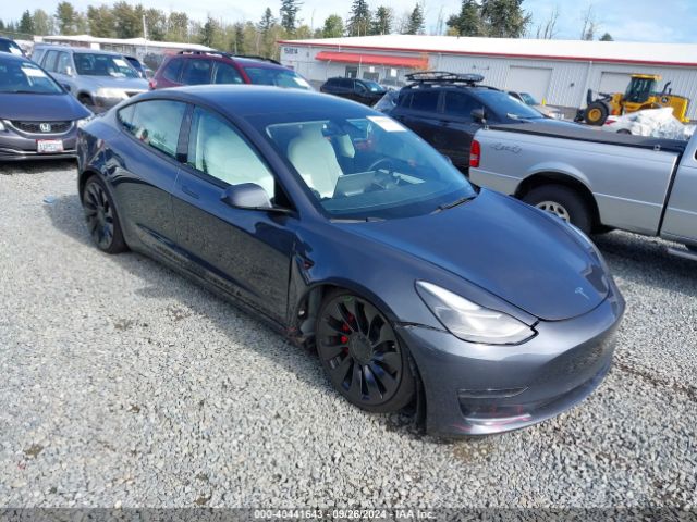 TESLA MODEL 3 2022 5yj3e1ec4nf263284