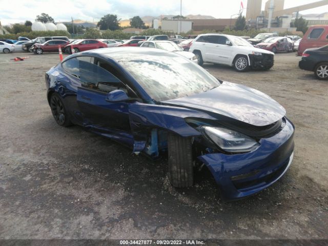 TESLA MODEL 3 2022 5yj3e1ec5nf267294