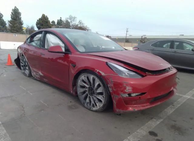 TESLA MODEL 3 2022 5yj3e1ec5nf327462