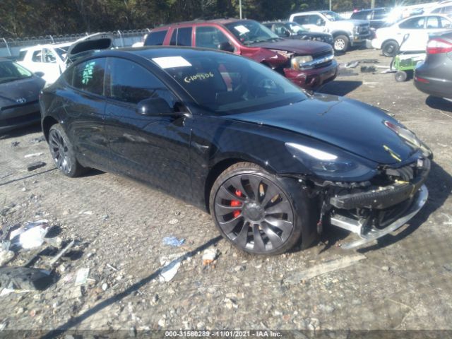 TESLA MODEL 3 2021 5yj3e1ec6mf992353