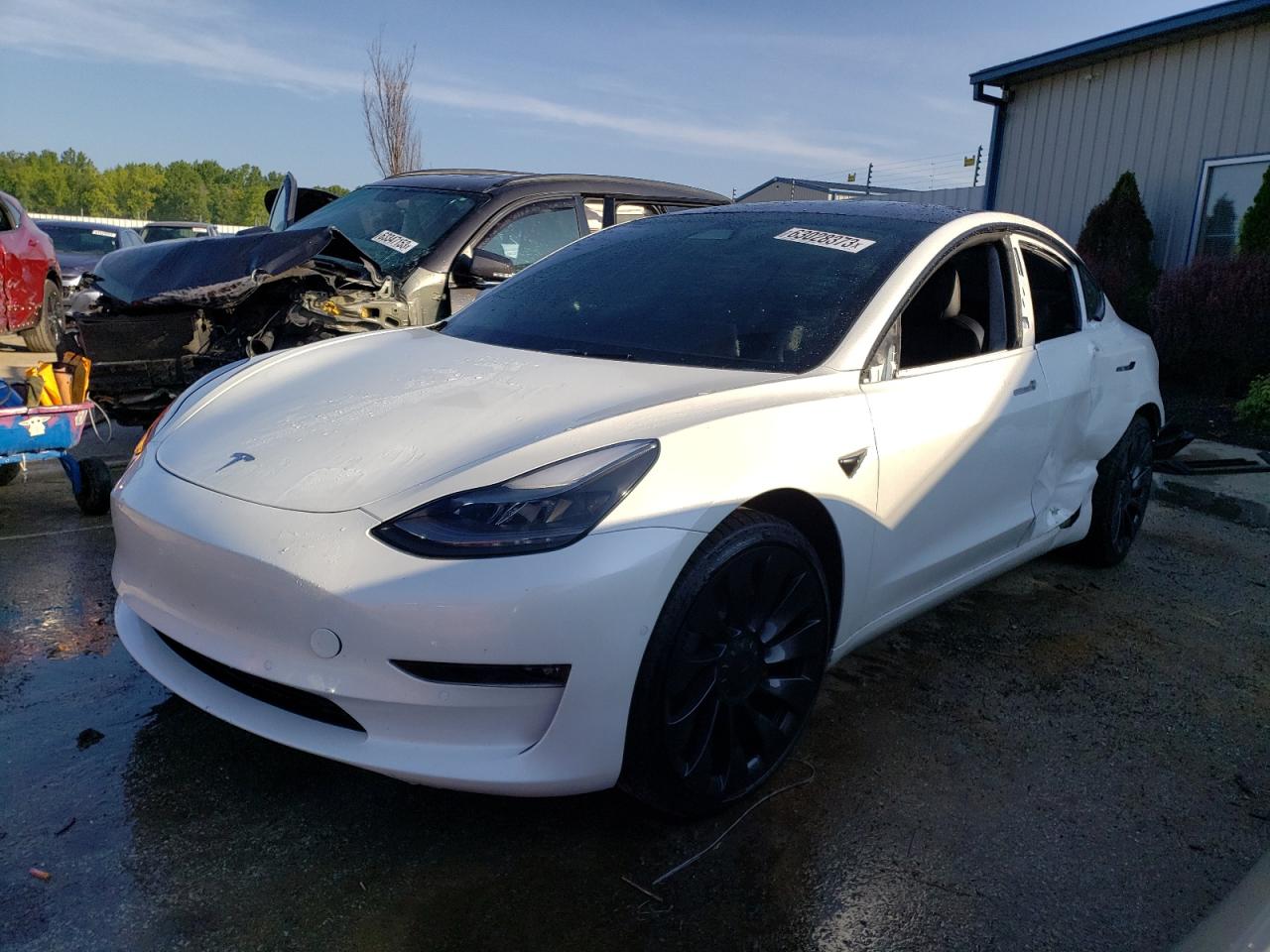 TESLA MODEL 3 2022 5yj3e1ec6nf122913