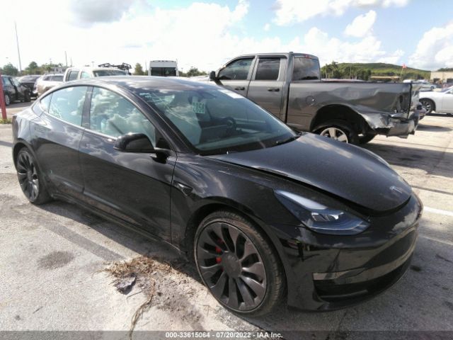 TESLA MODEL 3 2022 5yj3e1ec6nf163302