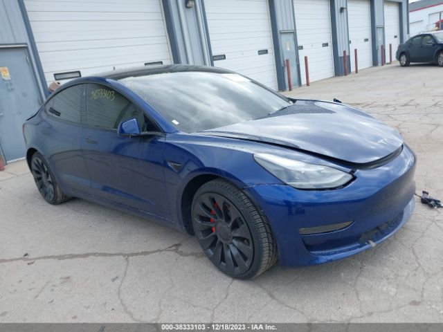 TESLA MODEL 3 2022 5yj3e1ec6nf236829