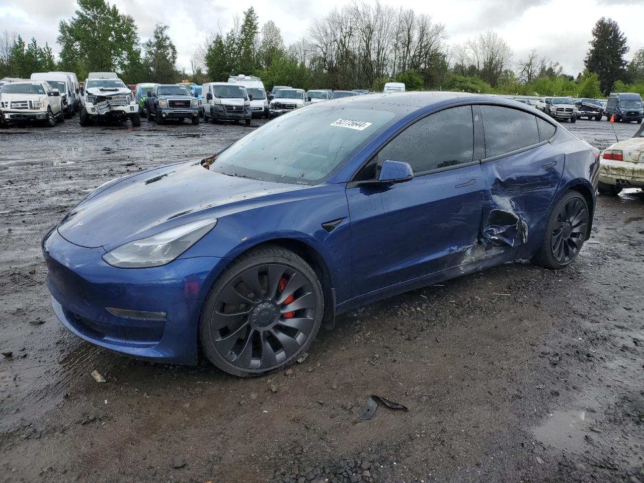 TESLA MODEL 3 2021 5yj3e1ec7mf001628