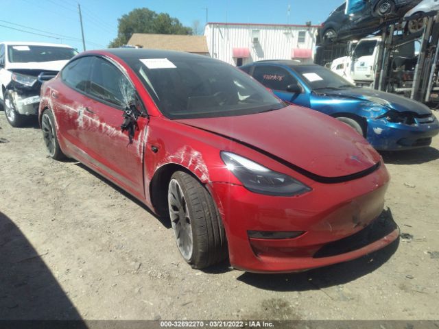 TESLA MODEL 3 2021 5yj3e1ec7mf091332