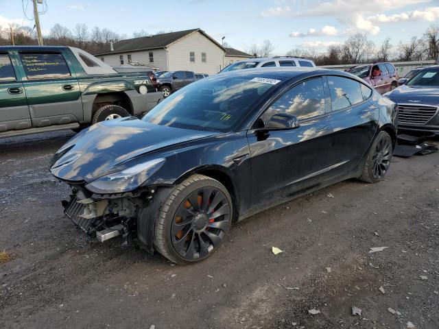 TESLA MODEL 3 2022 5yj3e1ec7nf233454