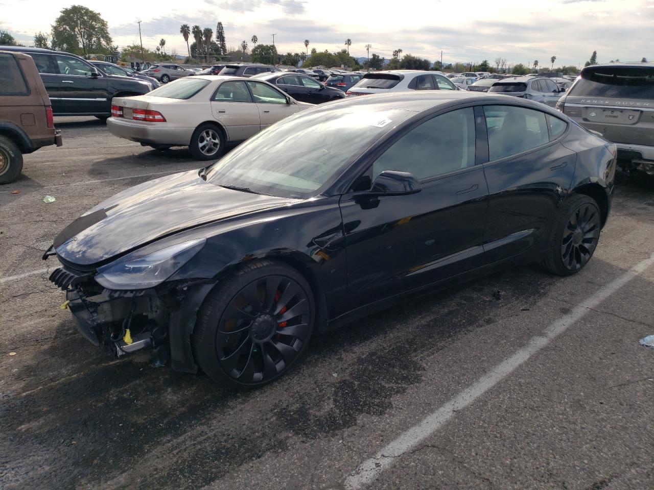 TESLA MODEL 3 2022 5yj3e1ec7nf277227