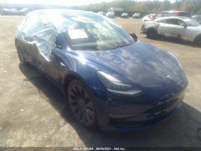 TESLA MODEL 3 2021 5yj3e1ec8mf849548