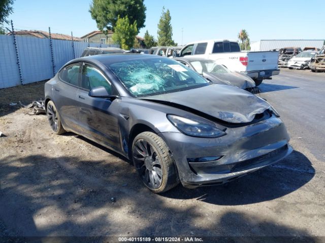 TESLA MODEL 3 2022 5yj3e1ec8nf127806