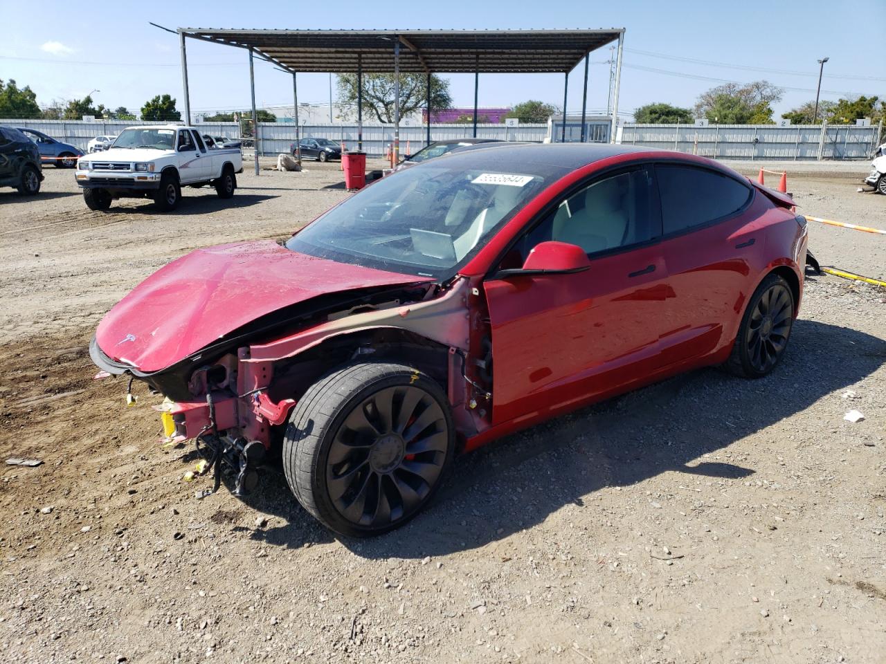 TESLA MODEL 3 2022 5yj3e1ec8nf174818