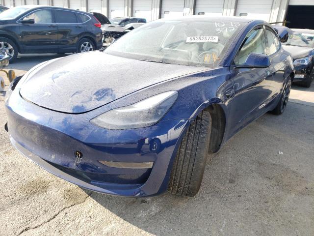 TESLA MODEL 3 2022 5yj3e1ec8nf193207