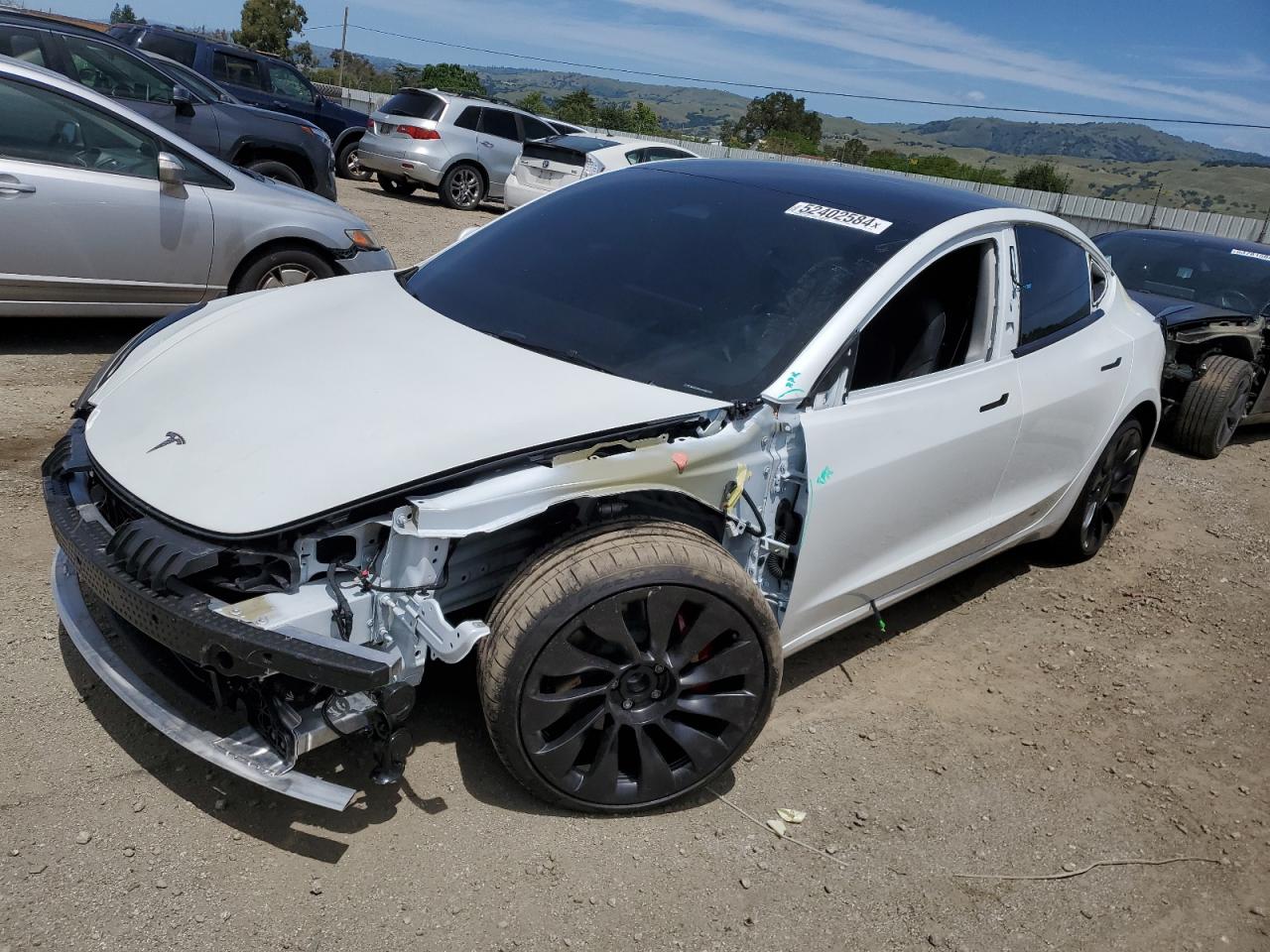 TESLA MODEL 3 2023 5yj3e1ec8pf507716