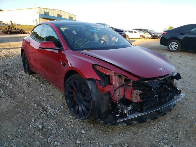 TESLA MODEL 3 2021 5yj3e1ec9mf849896