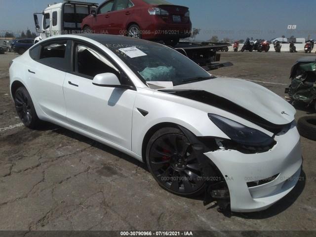 TESLA MODEL 3 2021 5yj3e1ec9mf876239