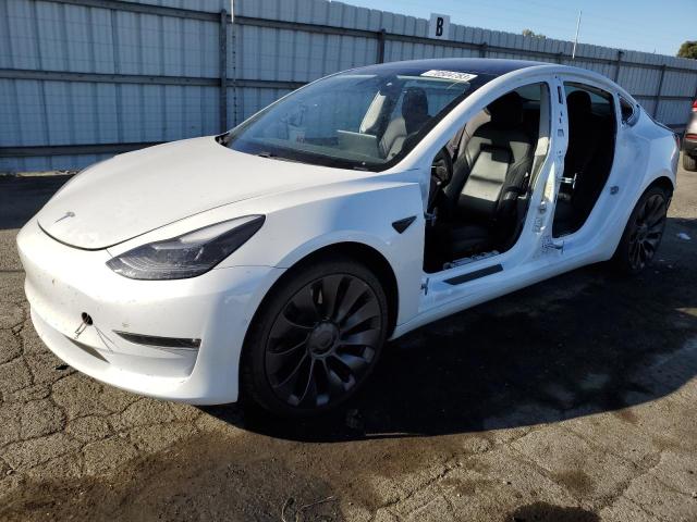 TESLA MODEL 3 2021 5yj3e1ecxmf082091