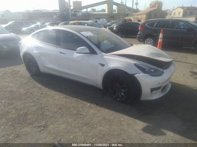 TESLA MODEL 3 2021 5yj3e1ecxmf996857