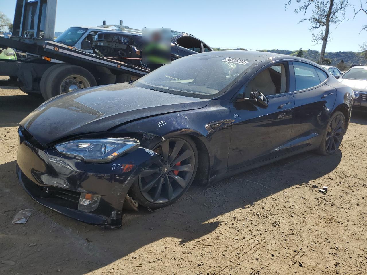 TESLA MODEL S 2013 5yjsa1dn3dfp23687