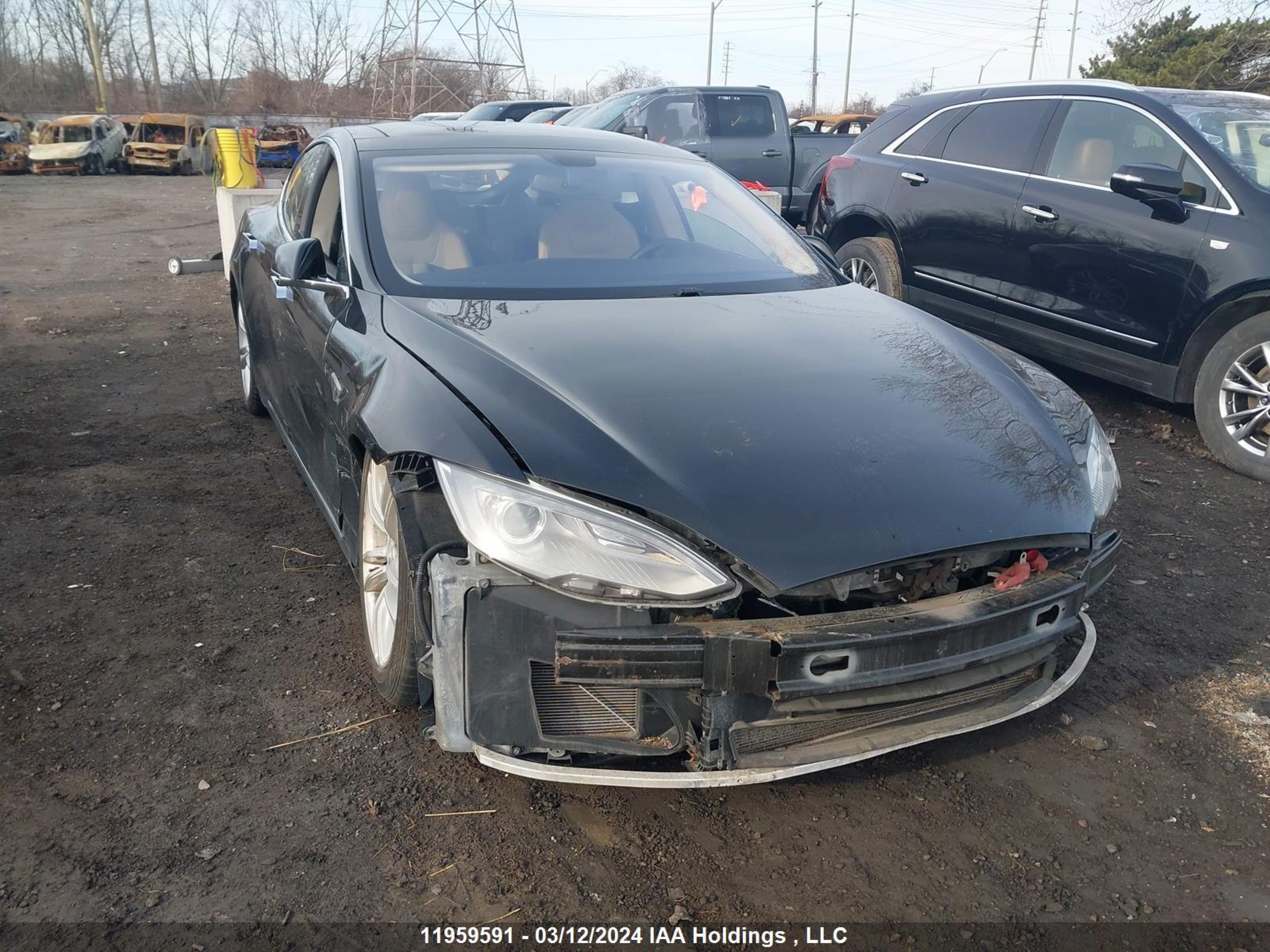 TESLA MODEL S 2012 5yjsa1dn4cfs02119