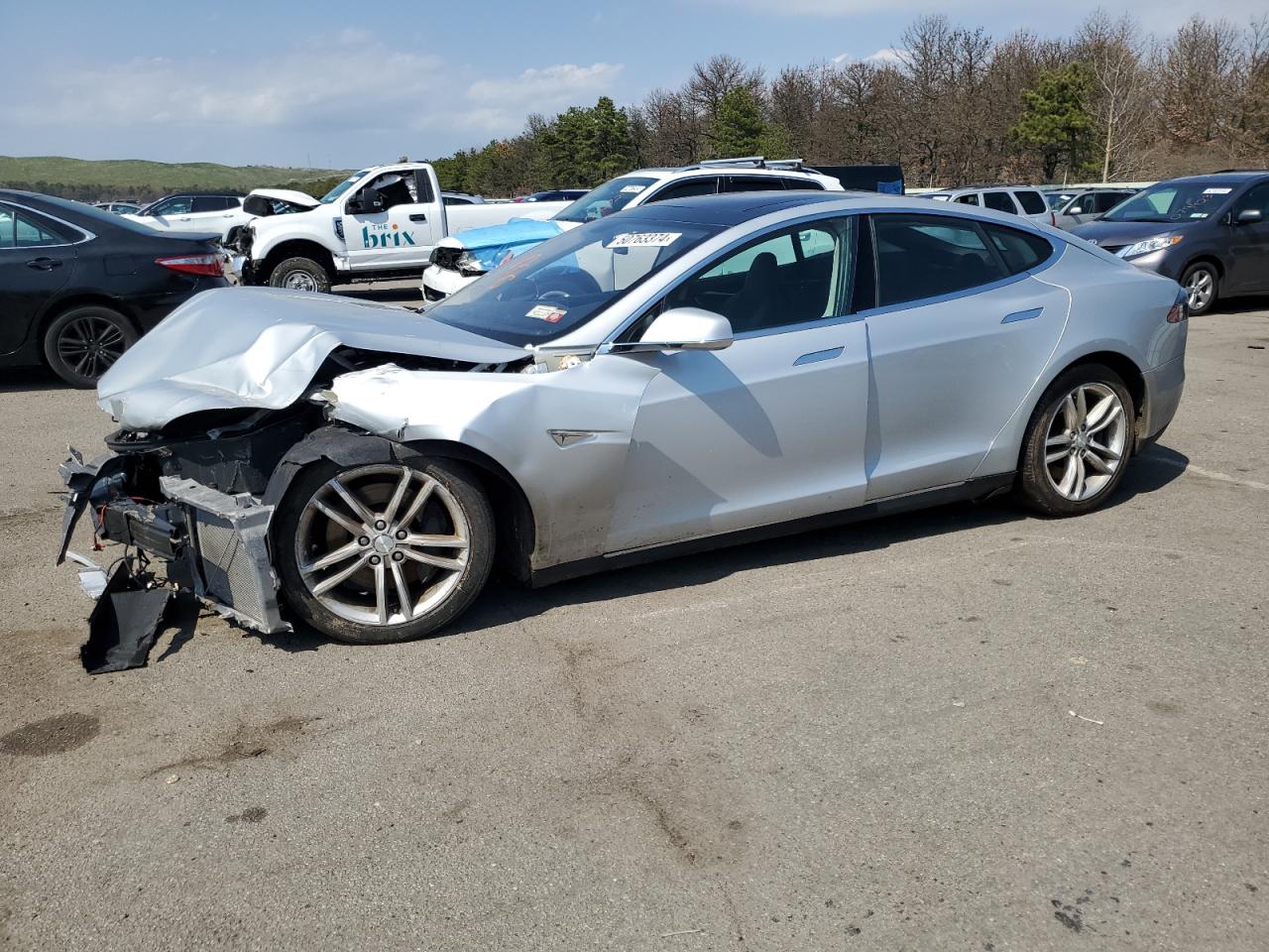 TESLA MODEL S 2012 5yjsa1dp3cfs00086