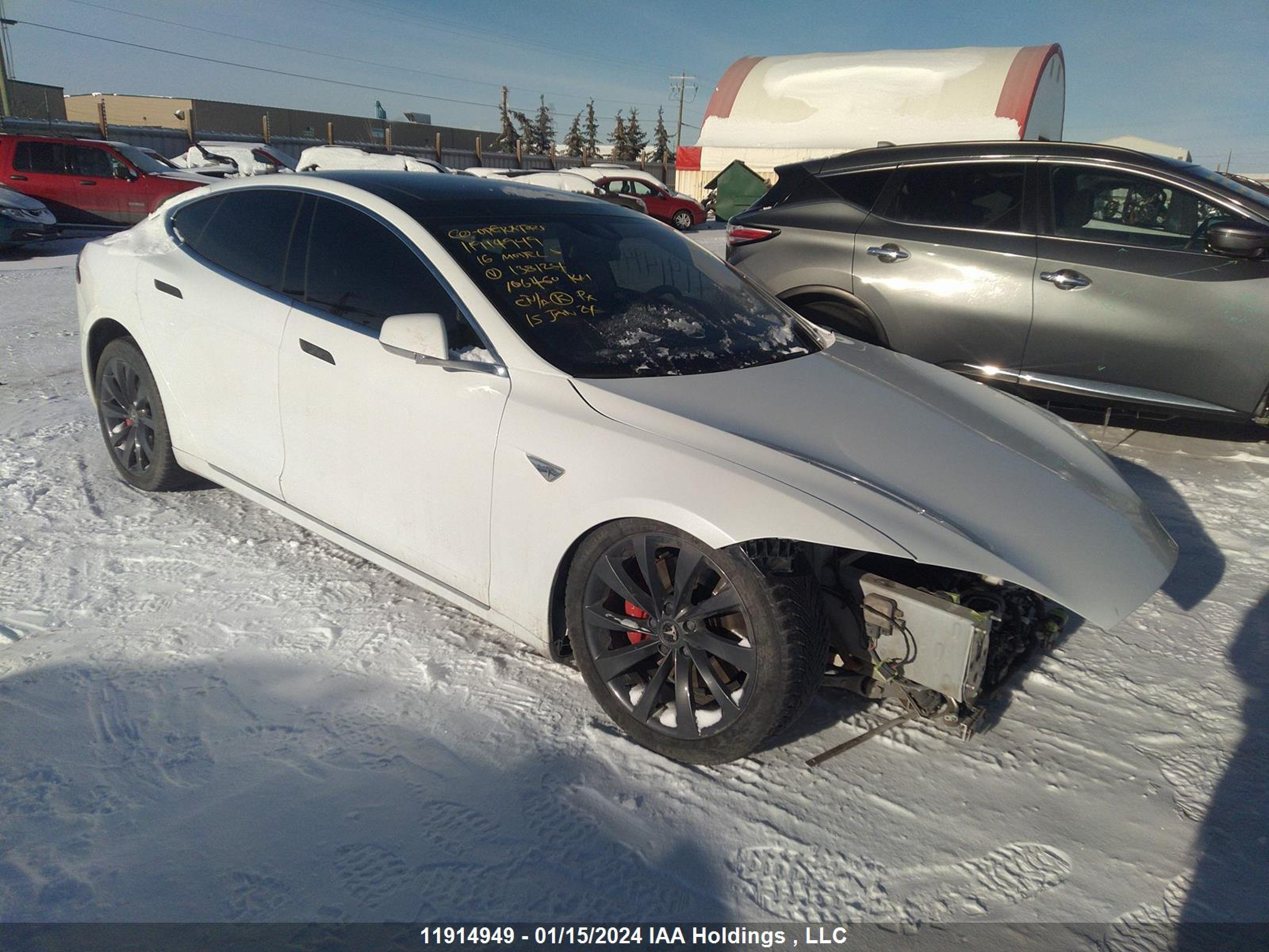 TESLA MODEL S 2016 5yjsa1e40gf138124