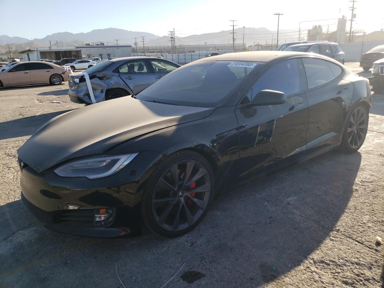 TESLA MODEL S 2021 5yjsa1e40mf418296