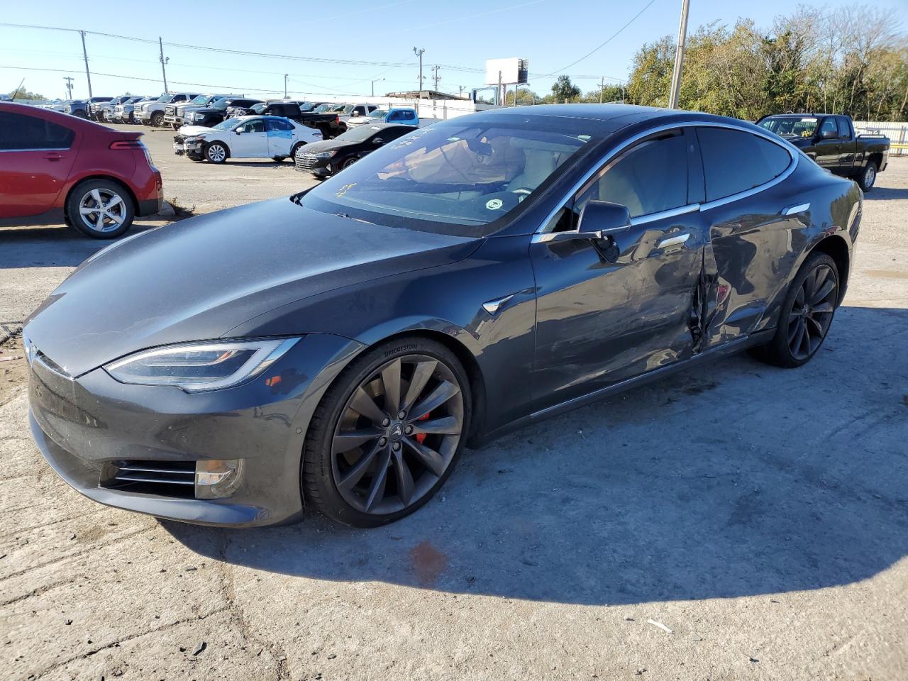 TESLA MODEL S 2017 5yjsa1e47hf216738