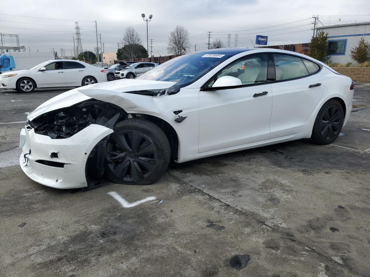 TESLA MODEL S 2022 5yjsa1e55nf491254