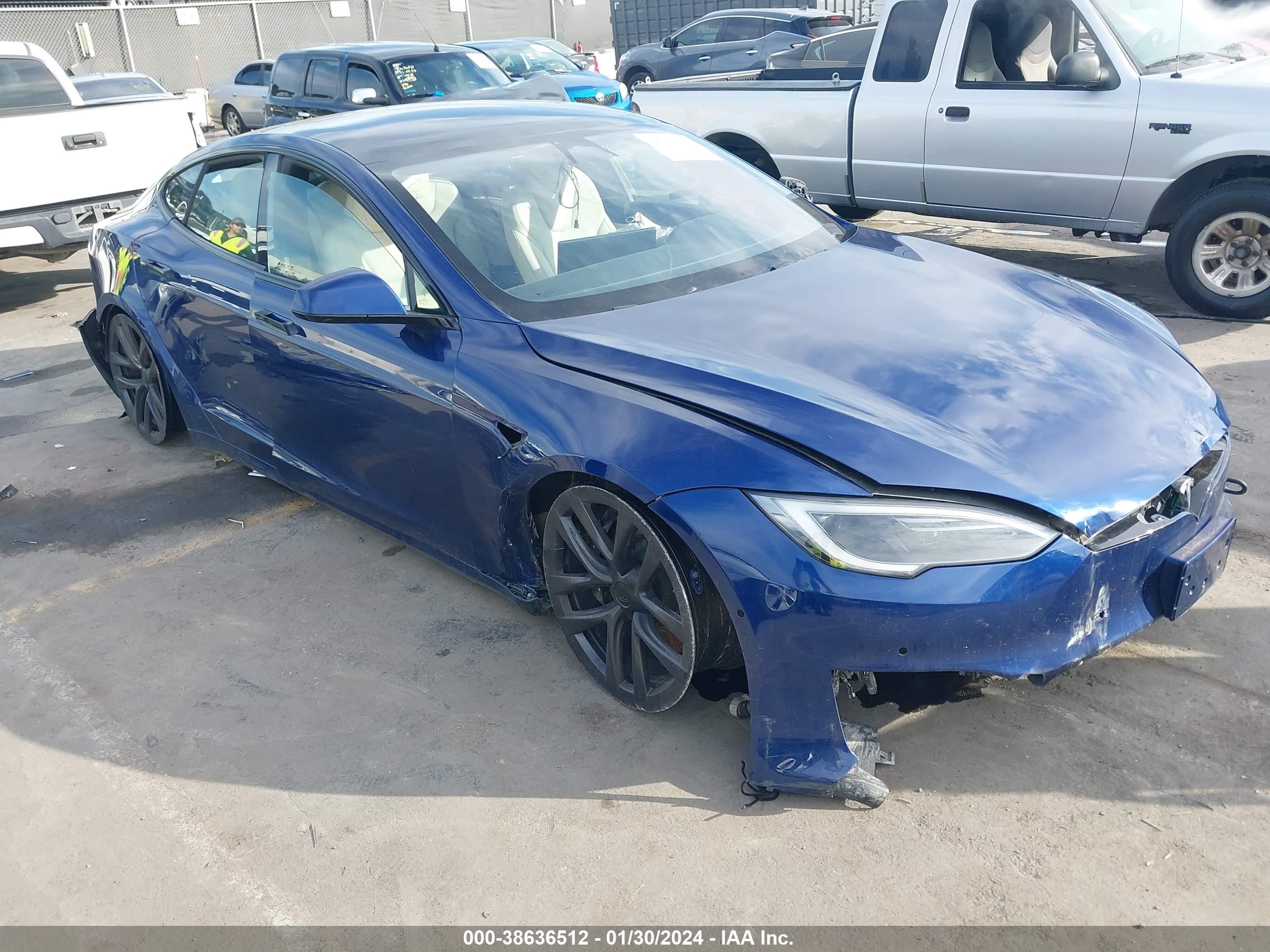 TESLA MODEL S 2022 5yjsa1e56nf493501