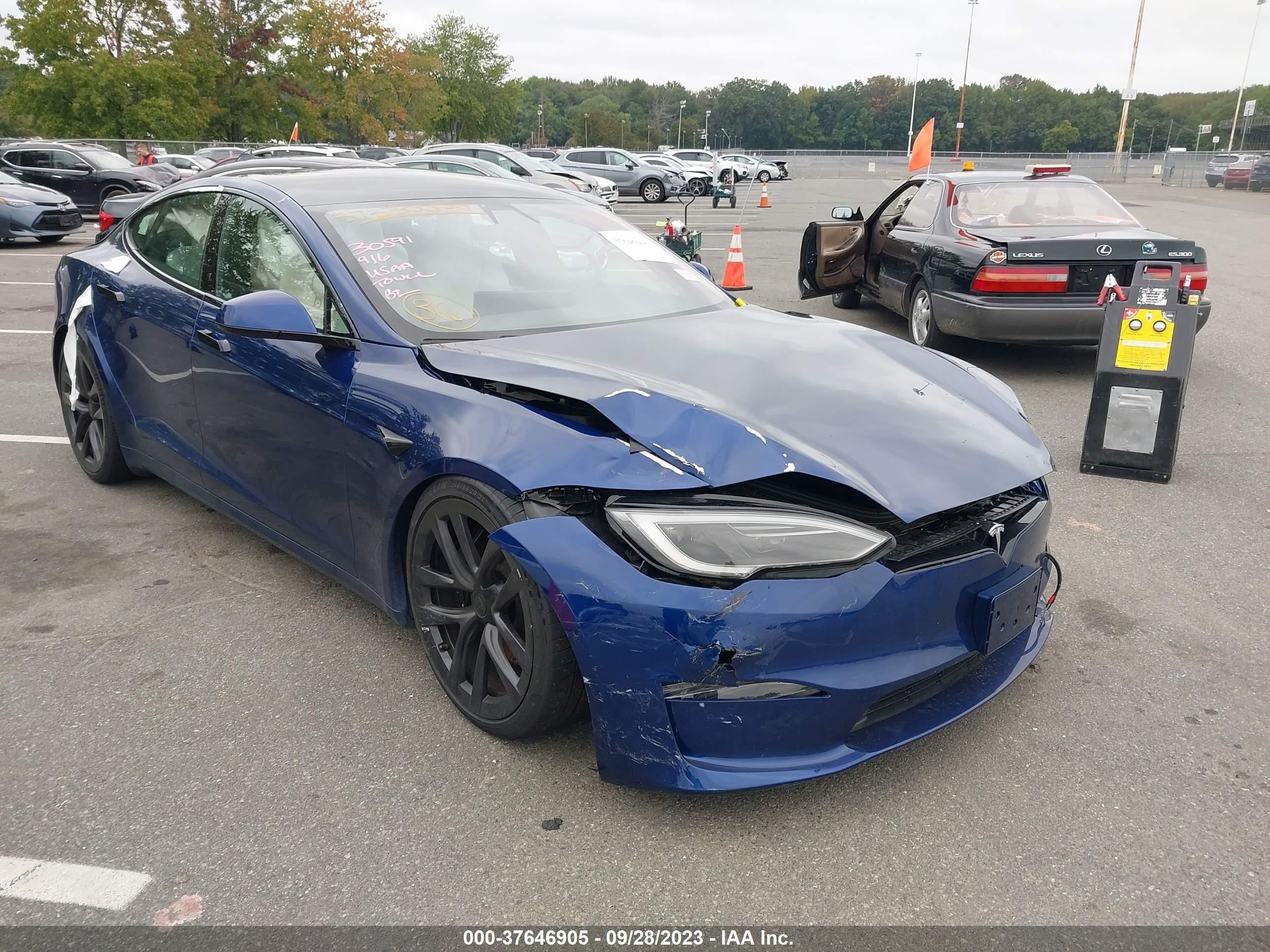 TESLA MODEL S 2022 5yjsa1e58nf487389