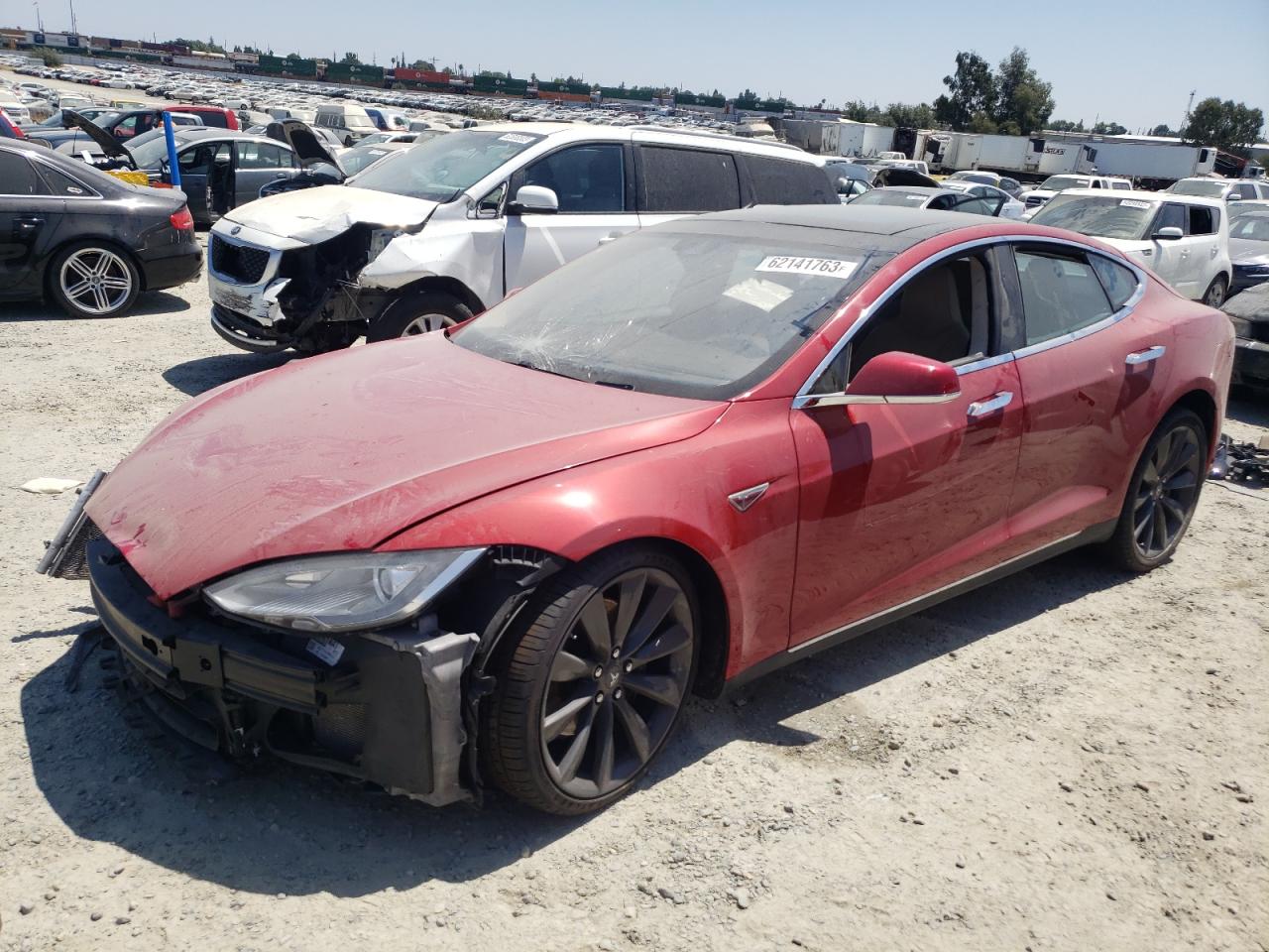 TESLA MODEL S 2015 5yjsa1s17ffp76167