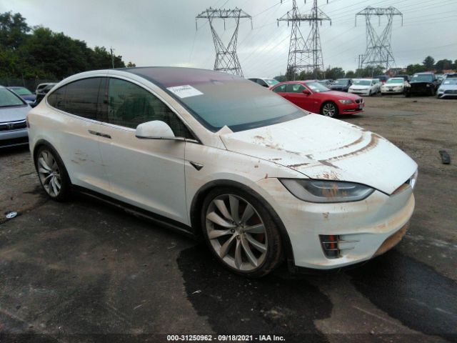 TESLA MODEL X 2017 5yjxcbe20hf044489