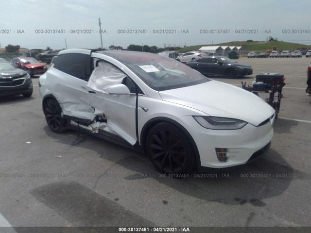 TESLA MODEL X 2020 5yjxcbe21lf246704