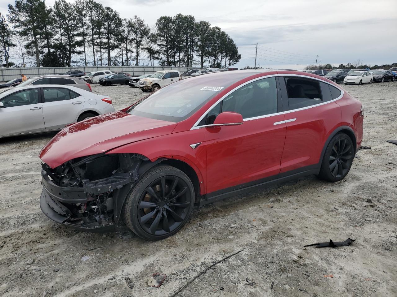 TESLA MODEL X 2020 5yjxcbe22lf234383