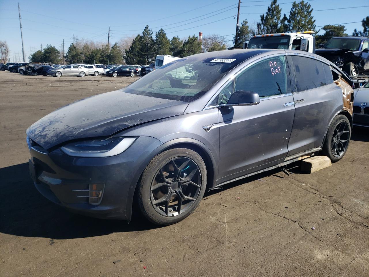 TESLA MODEL X 2021 5yjxcbe25mf323527