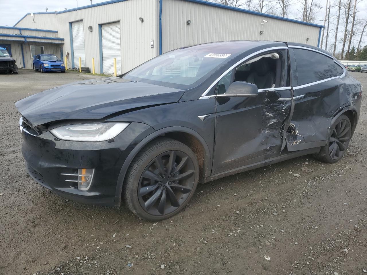 TESLA MODEL X 2021 5yjxcbe29mf323028