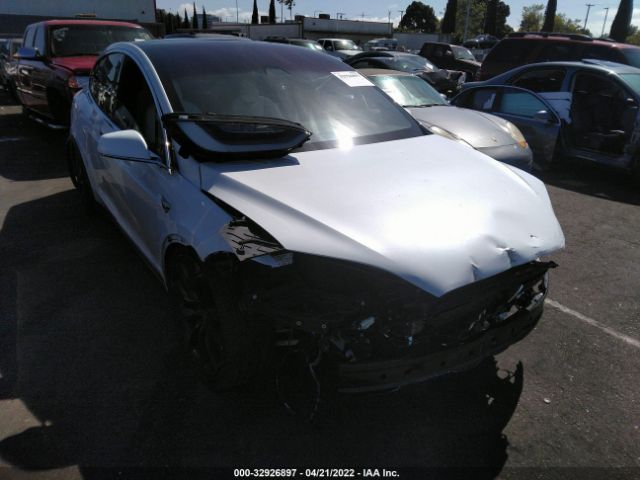 TESLA MODEL X 2021 5yjxcbe45mf325375