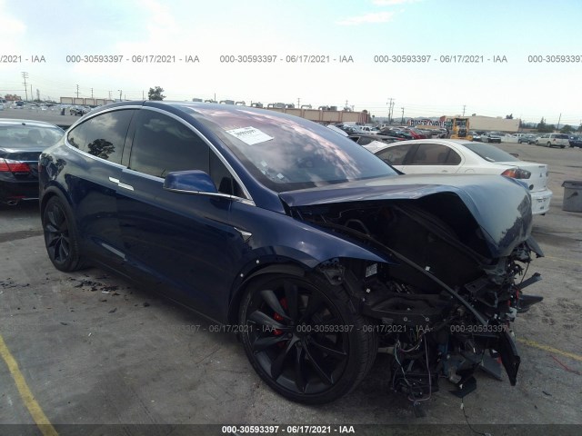 TESLA MODEL X 2020 5yjxcbe47lf281619