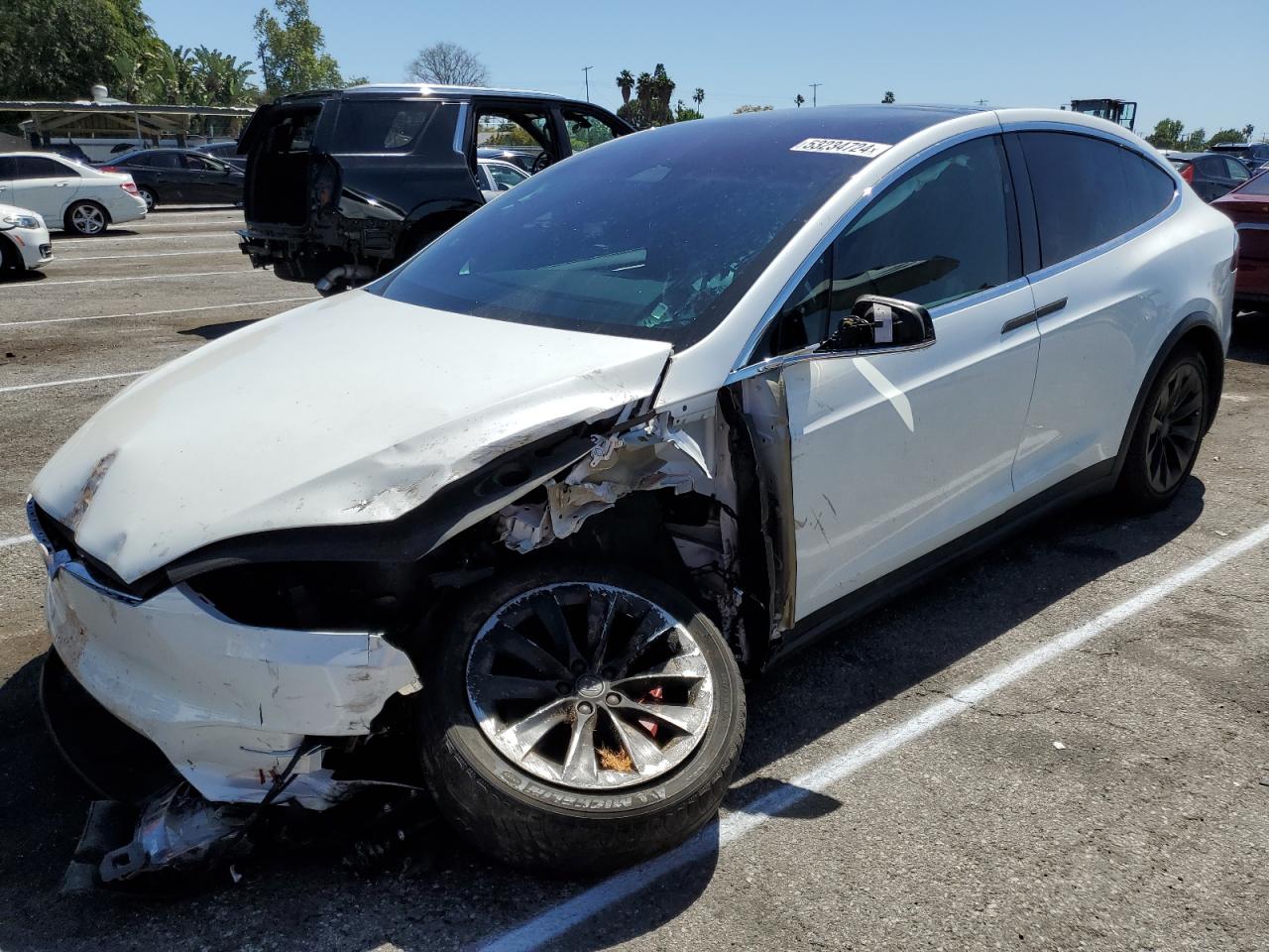 TESLA MODEL X 2019 5yjxcbe49kf188700